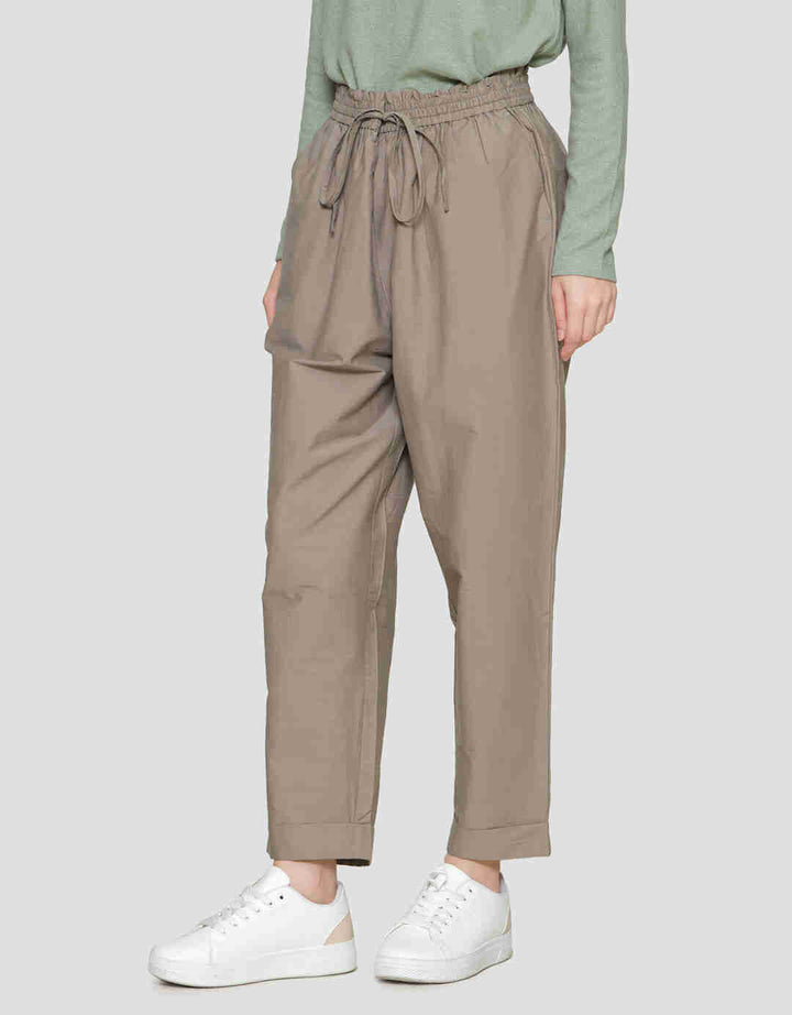 St. Yves Roll Up Straight With Stopper Celana Panjang Wanita