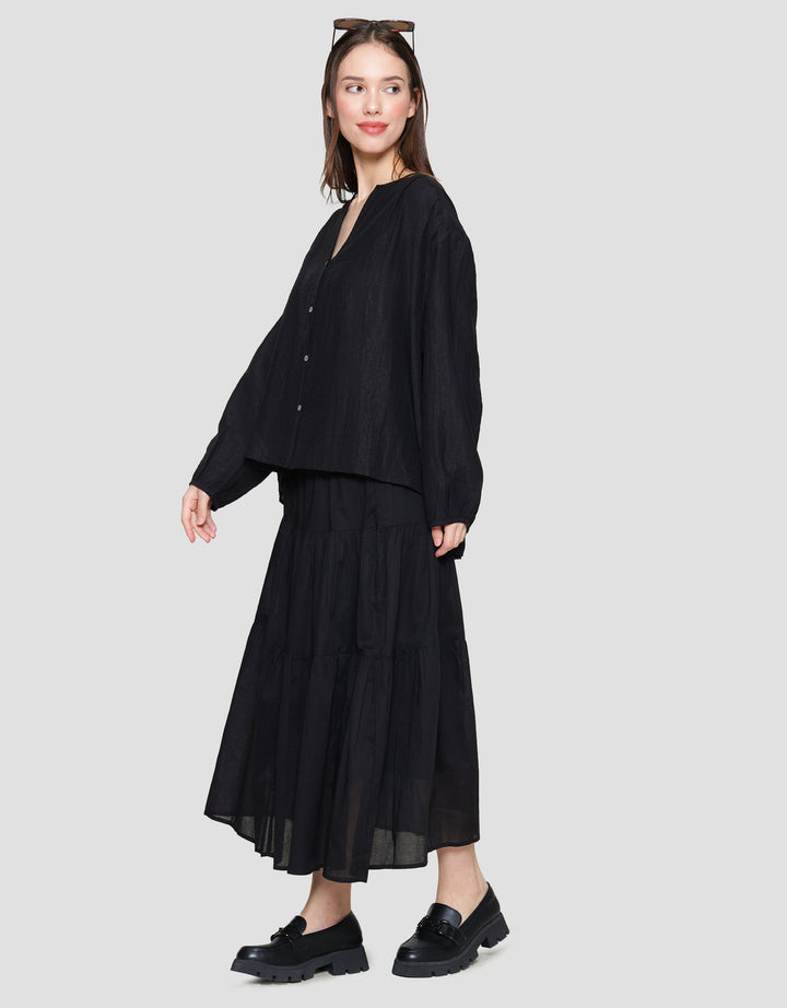 St. Yves Relaxed Sheersucker Blouse for Women