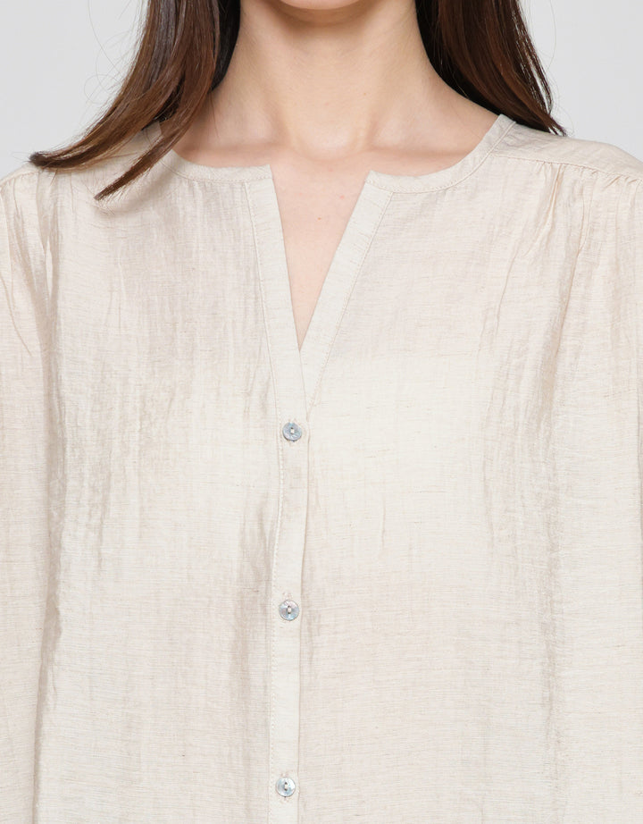 St. Yves Relaxed Sheersucker Blouse for Women