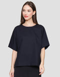St. Yves Boxy Blouse With Side Slit Women's T-shirt