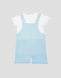 Little M Tekstur Tawon With Pocket Jumpsuit Overall Anak Laki-Laki