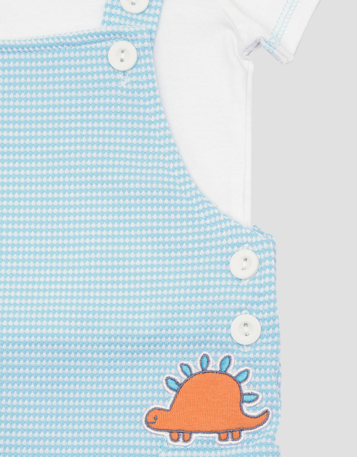 Little M Tekstur Tawon With Pocket Jumpsuit Overall Anak Laki-Laki