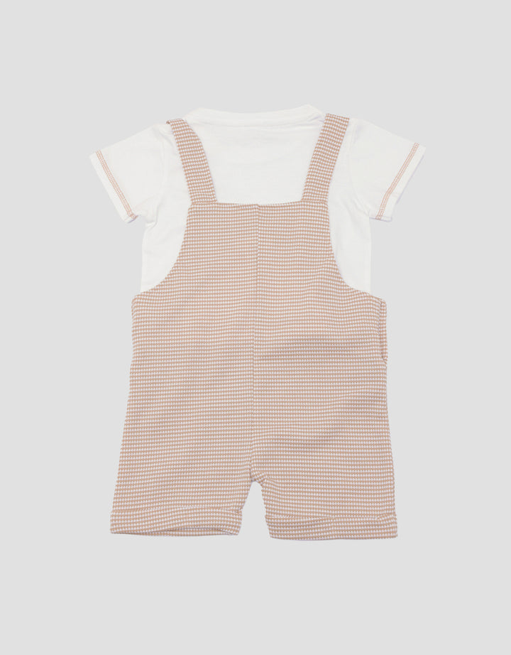 Little M Tawon With Pocket Overall Dress for Boys