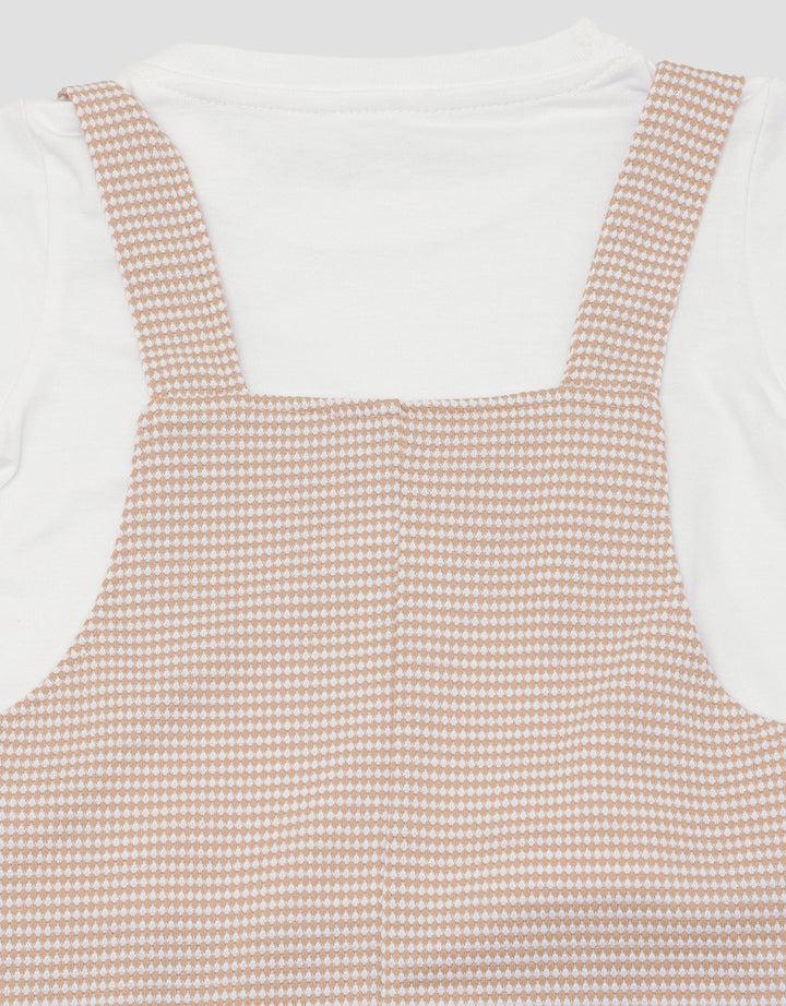 Little M Tawon With Pocket Overall Dress for Boys