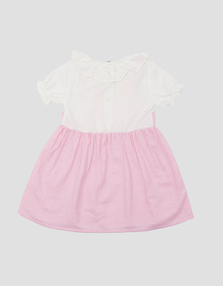 Disney Overall Marie Ribbon Woven Midi Dress Anak Perempuan