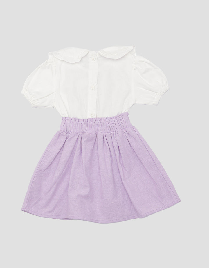 Disney Marie Woven Midi Dress Overall Baby Girl