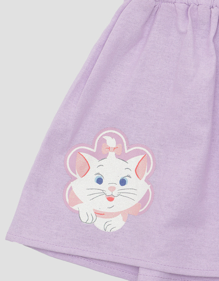 Disney Marie Woven Midi Dress Overall Bayi Perempuan