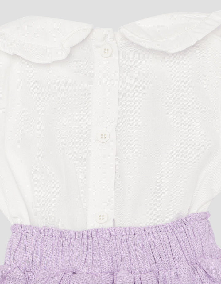 Disney Marie Woven Midi Dress Overall Bayi Perempuan