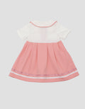 Disney Collar Pooh Midi Dress Anak Perempuan