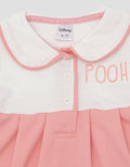 Disney Collar Pooh Midi Dress Anak Perempuan
