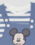 Disney Overall Mickey Stripe Set Anak Laki-laki