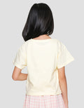 Little M You Are So Loved 2 Kupu Kaos Lengan Pendek Anak Perempuan