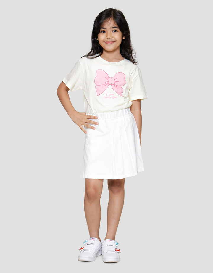 Little M Lipet Sebagian Skort Anak Perempuan