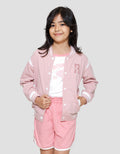 Little M Bordir Chenile R Rabbit Jaket Anak Perempuan