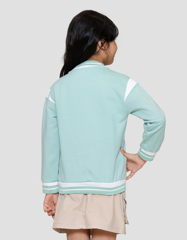 Little M Bordir Chenile U Unicorn Jaket Anak Perempuan