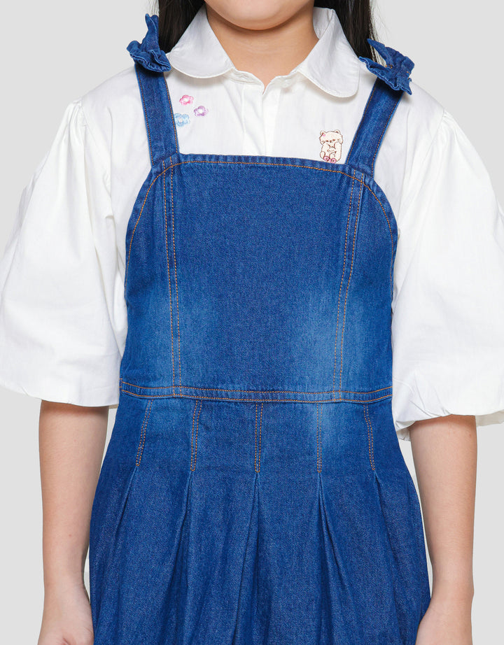 SS MIDI DRESS OVERAL