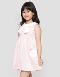Little M Kerah Sailor Midi Dress Anak Perempuan