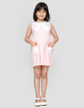 Little M Kerah Sailor Midi Dress Anak Perempuan