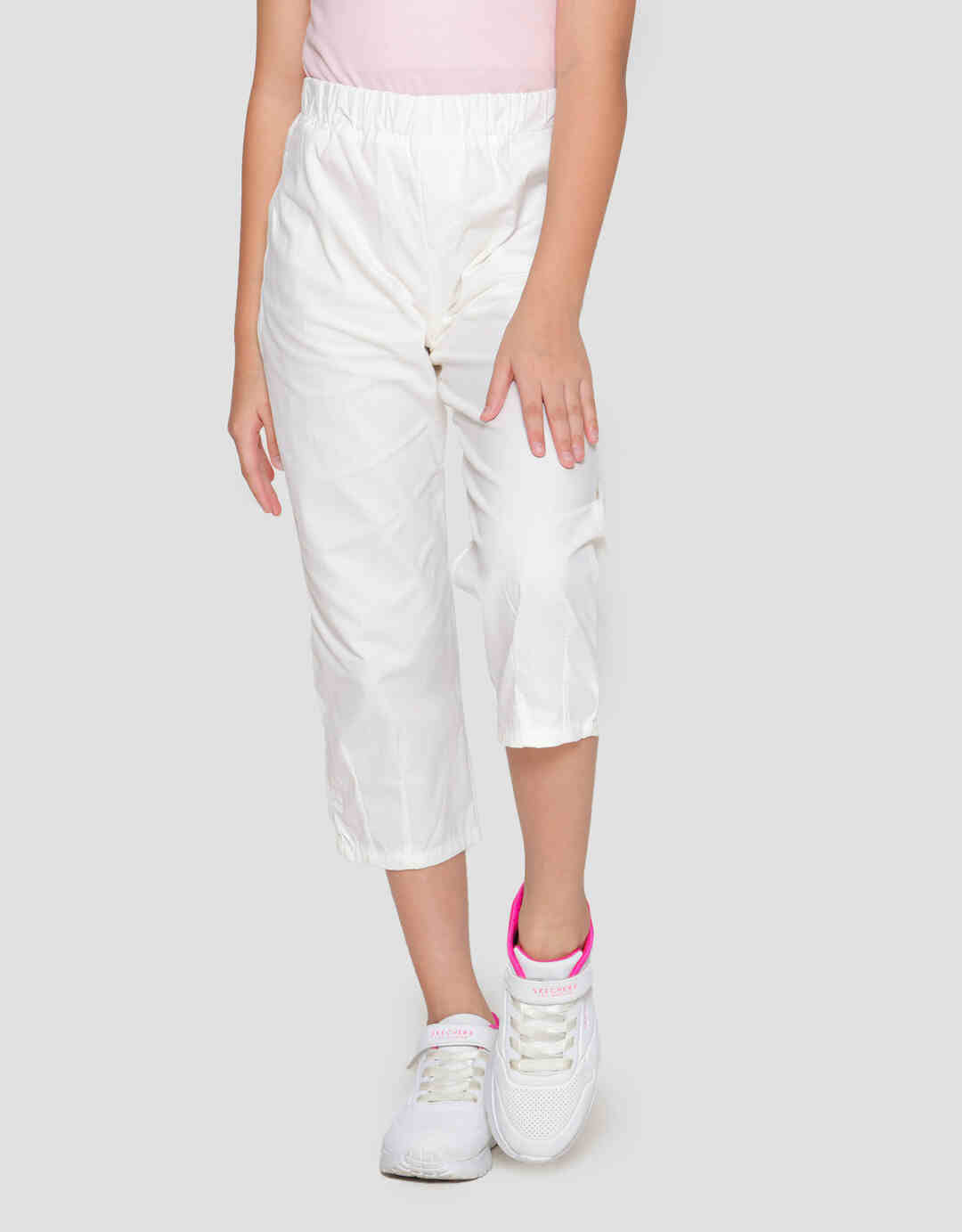 Little M Baloon Cut Girls Long Pants