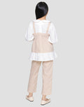 Little M Ruffle Overal Set Baju Muslim Anak Perempuan