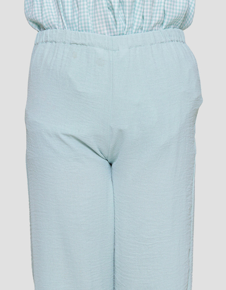 Little M Overall Pants Bordir 1 Set Anak Perempuan