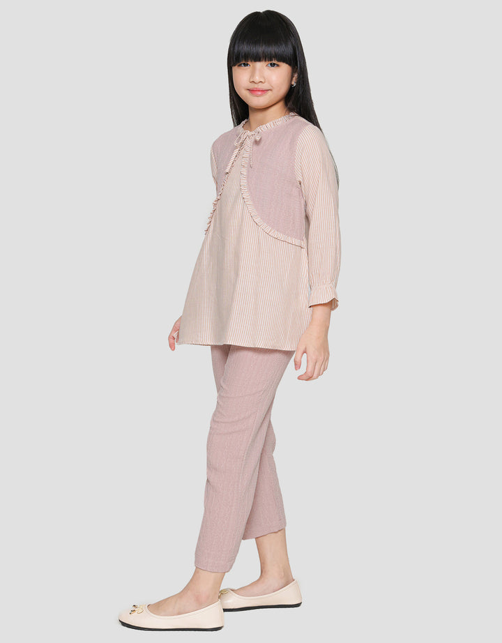 Little M Vesty Set Baju Muslim Anak Perempuan