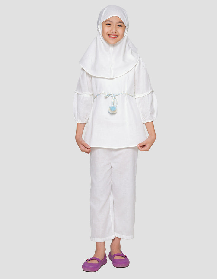 Little M Bamus Tassel Set Baju Muslim Anak Perempuan