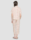 Nevada Stripe Arpicot Women's Sleepwear Set