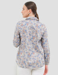 Expand Genara Blouse Kemeja Motif Bunga Wanita