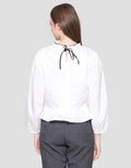 Nevada Regular Peplum With Lace Blouse for Women