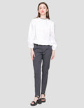 Nevada Regular Peplum With Lace Blouse for Women