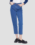 Nevada Denim Mom Fit Celana Wanita