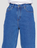 Nevada Denim Mom Fit Celana Wanita