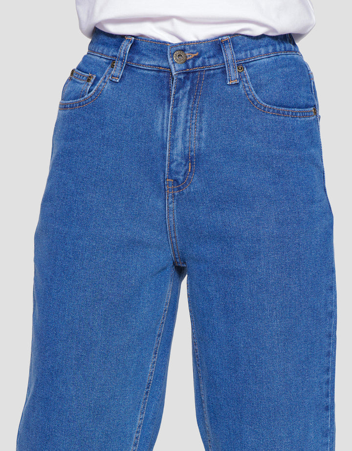 Nevada Denim Mom Fit Celana Wanita