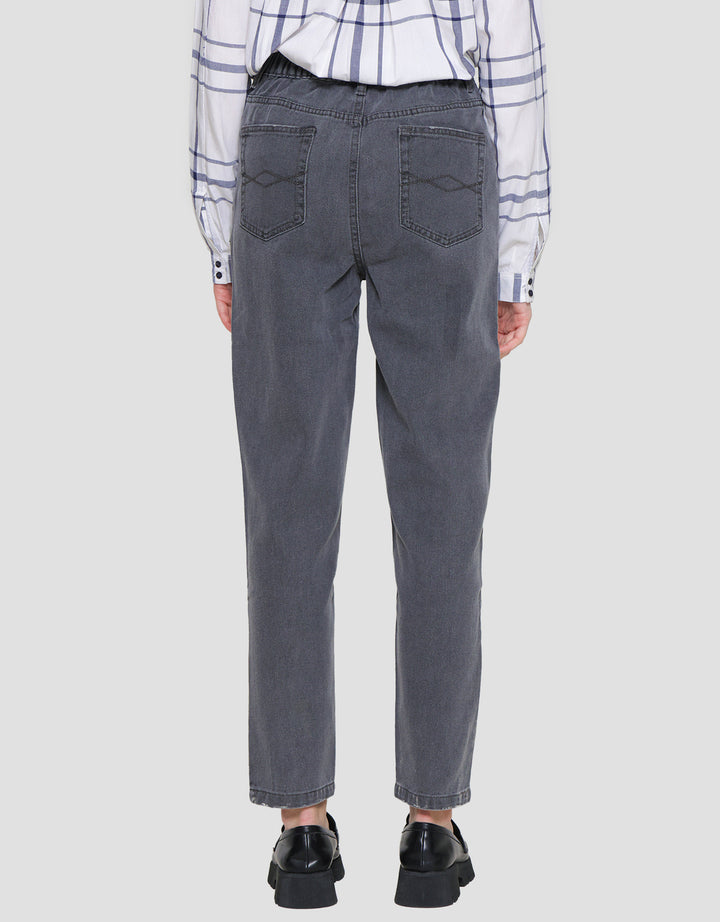 Nevada Denim Mom Fit Celana Wanita