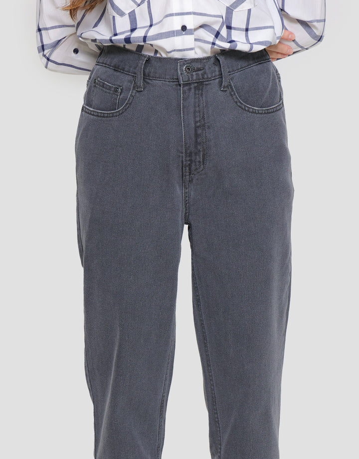 Nevada Denim Mom Fit Celana Wanita