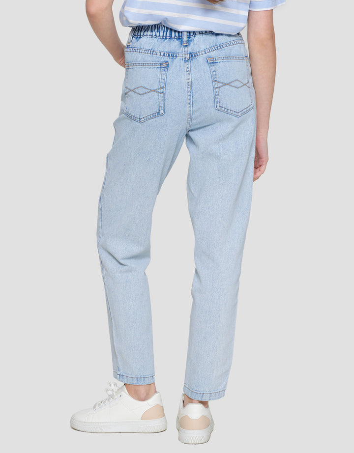 Nevada Denim Mom Fit Celana Wanita