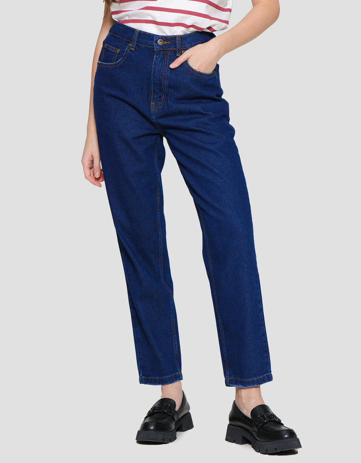 Nevada Denim Mom Fit Celana Wanita