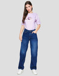Nevada Straight Regu Celana Denim Wanita