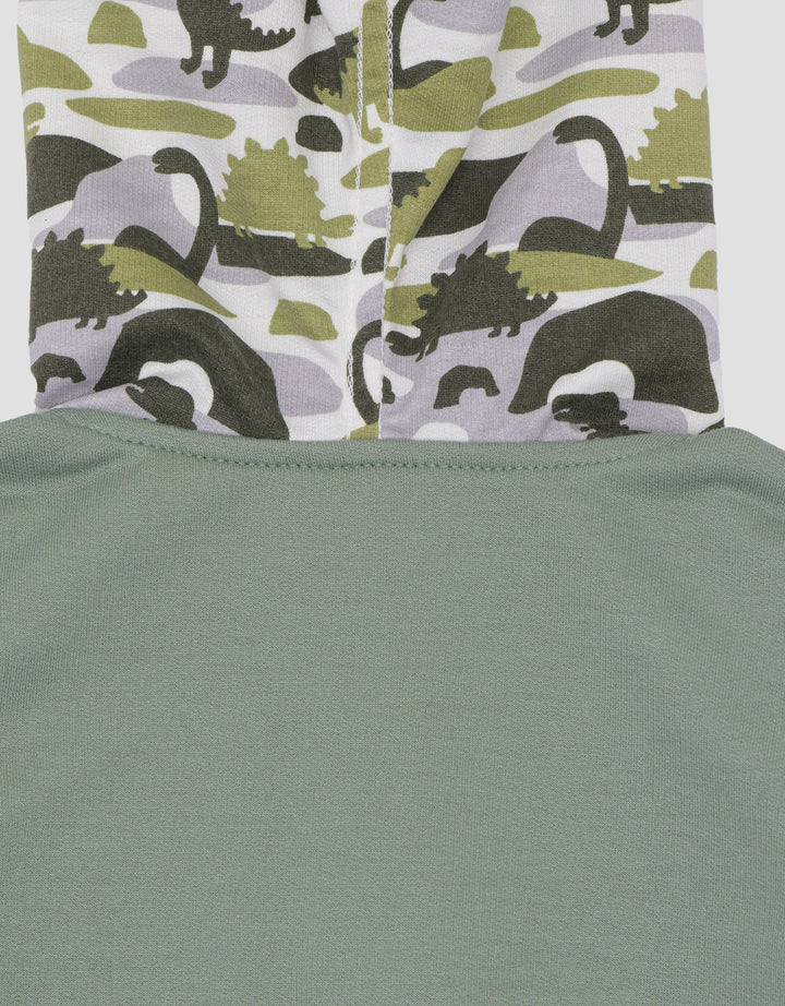 Little M Cns Dino Baby Boy Jacket