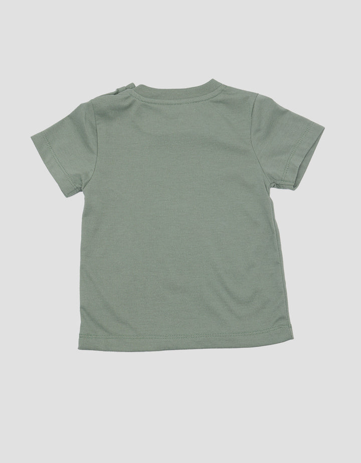 Little M Dino Hologram Kaos Bayi Laki-laki