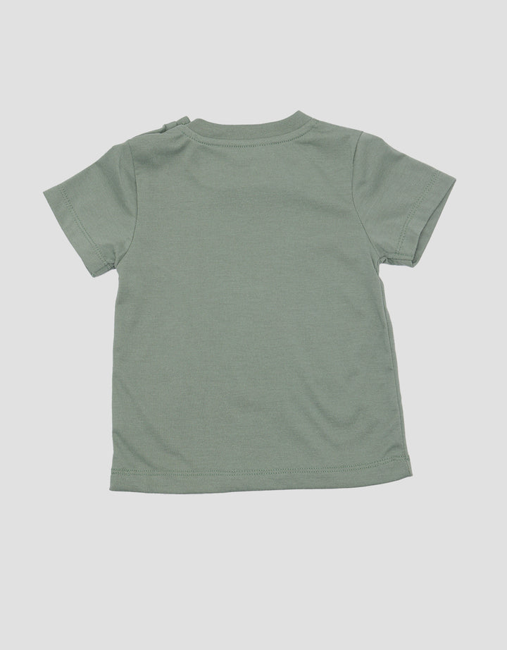 Little M Dino Hologram Baby Boy T-Shirt