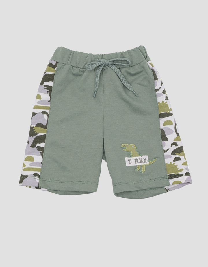 Little MT Rex Camo Baby Shorts