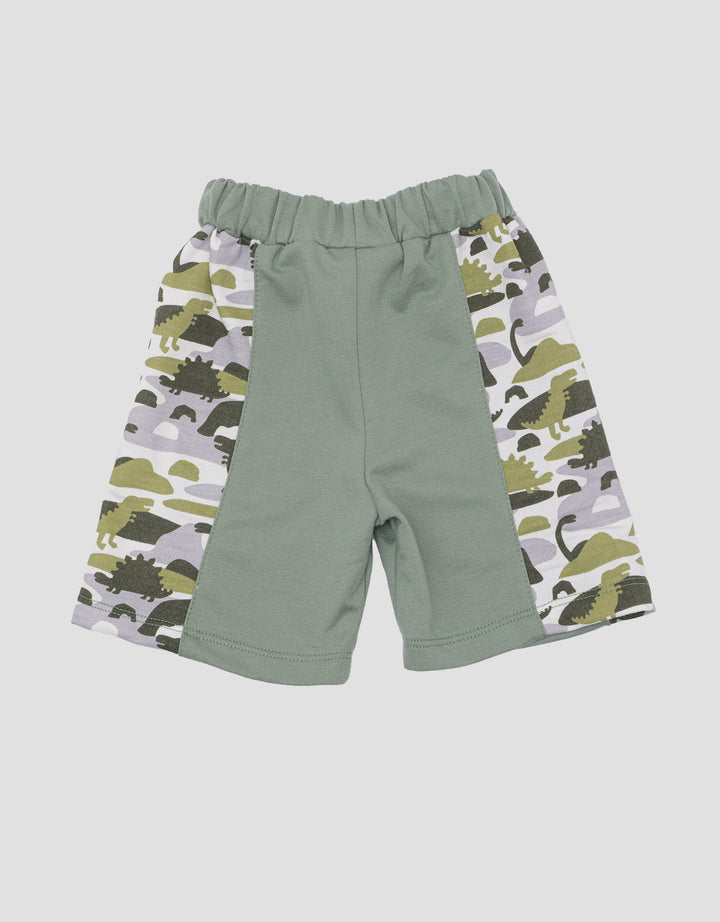 Little MT Rex Camo Baby Shorts