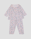 Little M Bunny Print Set Piyama Bayi Perempuan