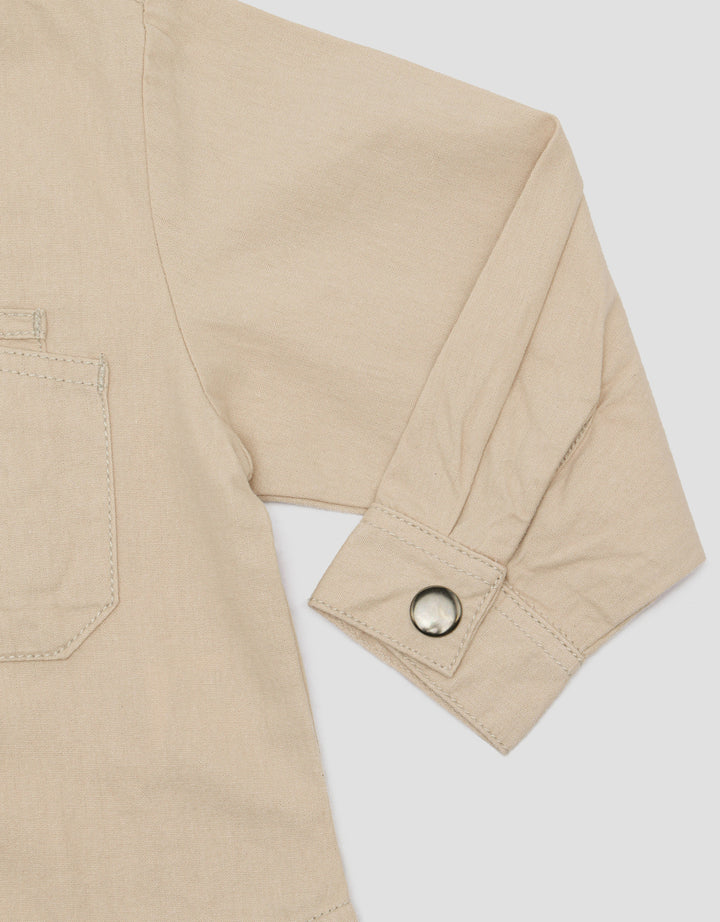 Little M Big Pocket Boys Hoodie Jacket