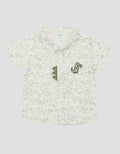 Little M Print Dino Boys Shirt