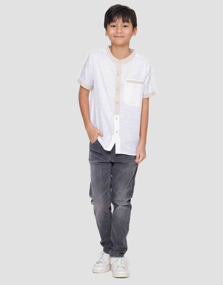 Nevada Casual Dobby Emilio Baju Koko Anak Laki-laki