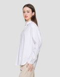 Connexion Plain Oversized Kemeja Lengan Panjang Wanita