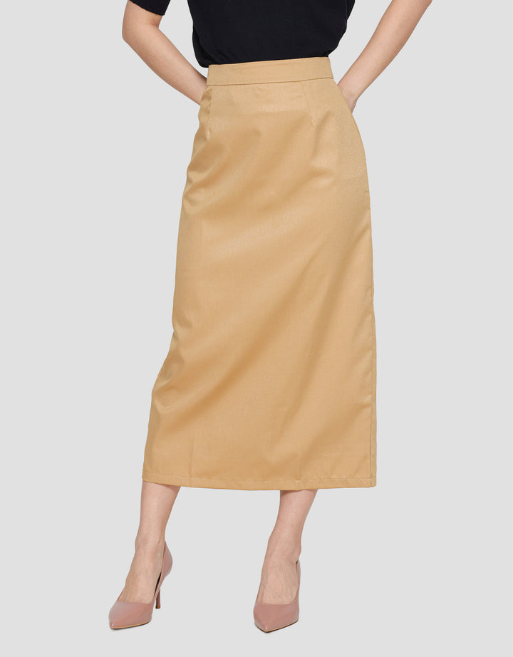 Connexion Office Poly Women's Long Skirt